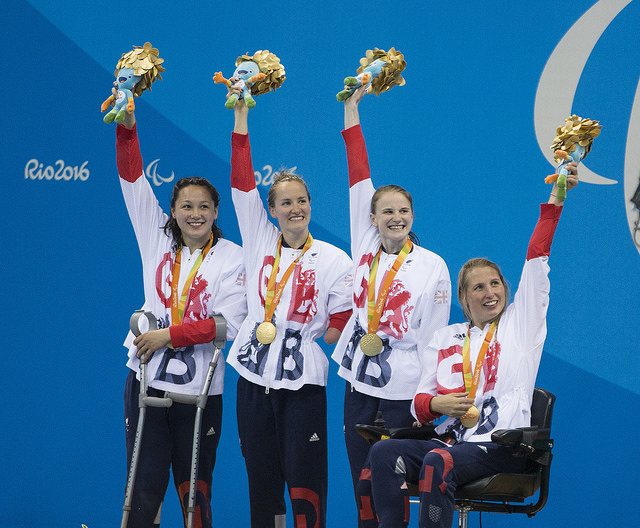 Paralympic glory for Northumbria’s swimmers