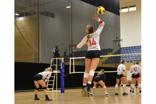 Tianjin Teach Northumbria Volleyball Lesson