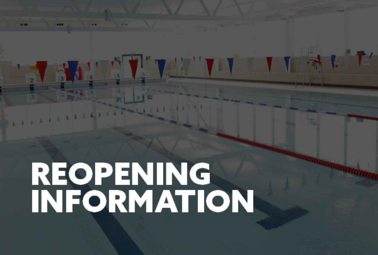Sport Central Gym and Pool to reopen on Saturday 19th September