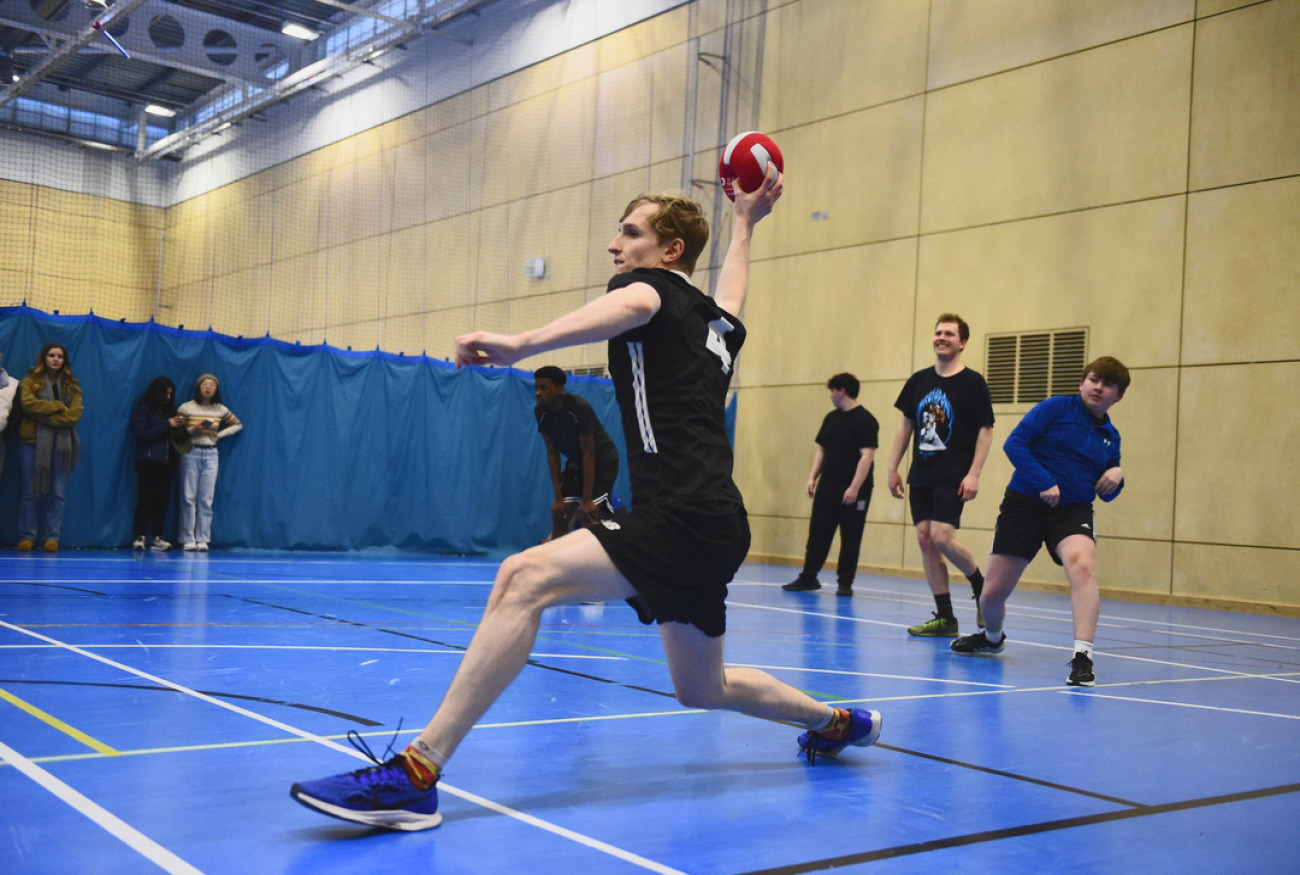 Represent Northumbria Playing Dodgeball