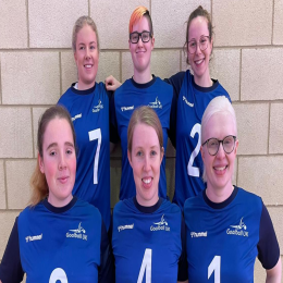 Lois Turner aims high at the Goalball World Championships