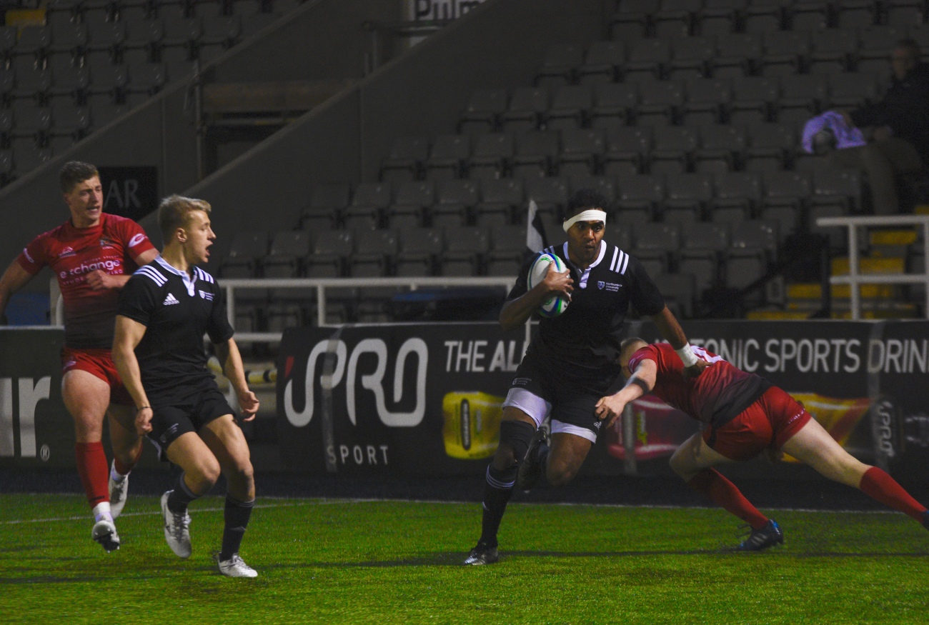 NORTHUMBRIA SURVIVE CARDIFF SCARE