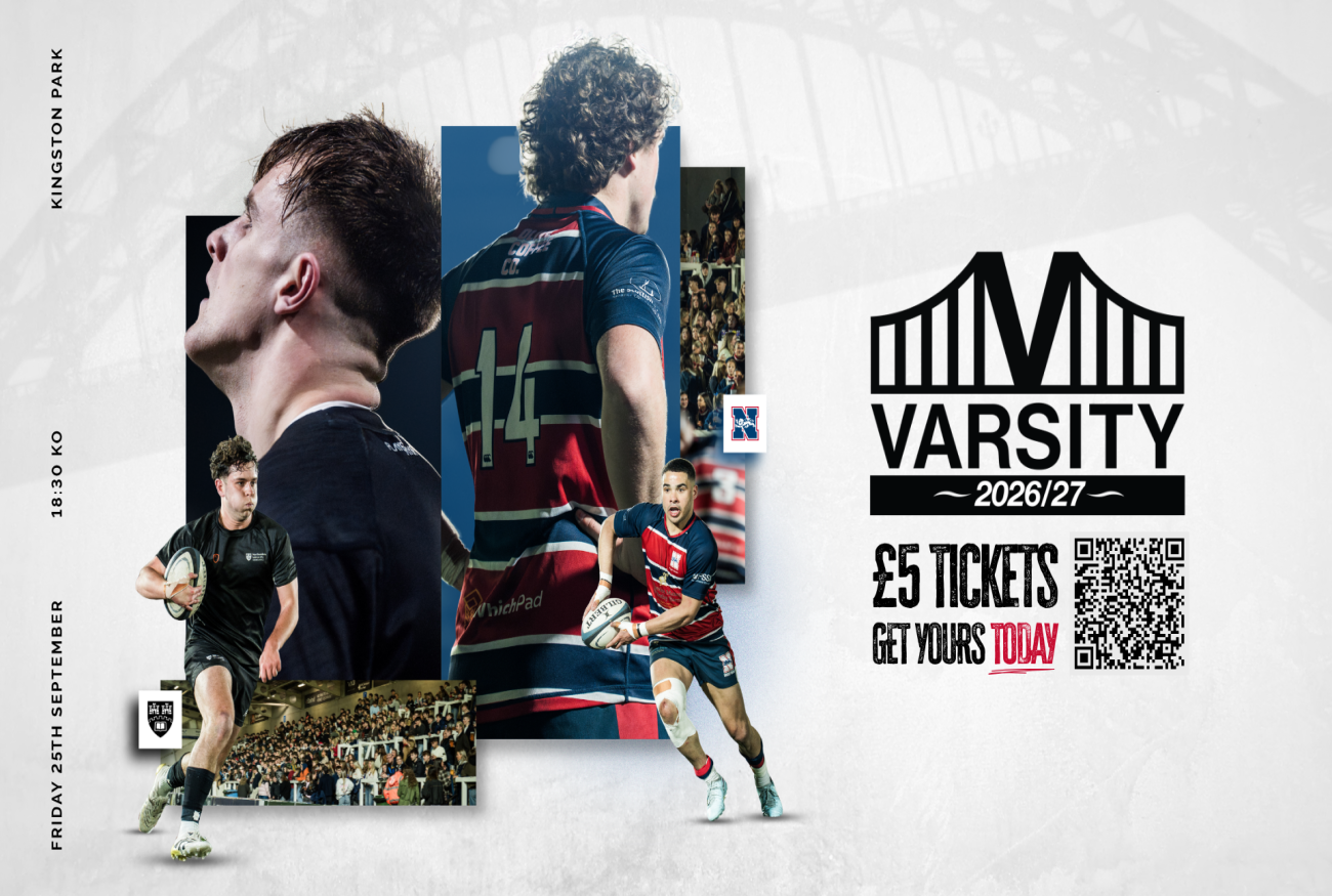 Varsity 2026/27 Launch - Rugby Match, 25 September