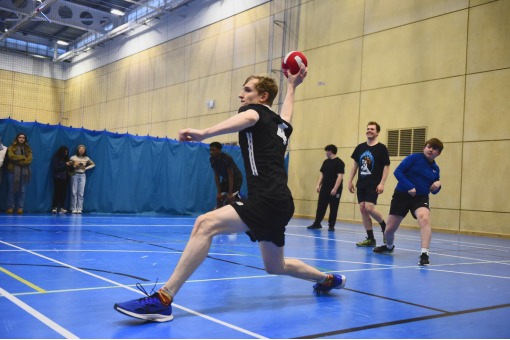 Represent Northumbria Playing Dodgeball