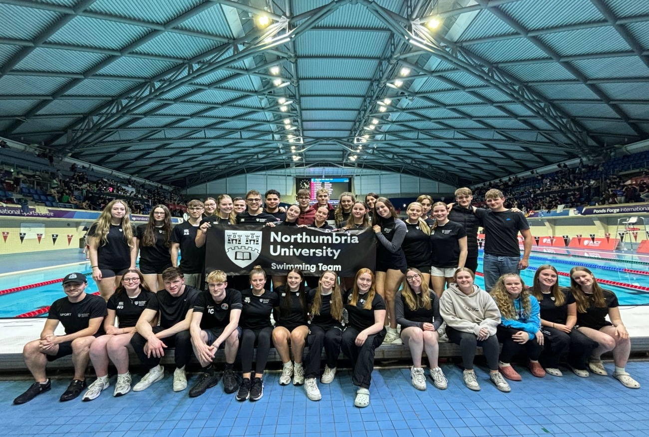 Northumbria Swimming Team Excel in BUCS Short Course Championship