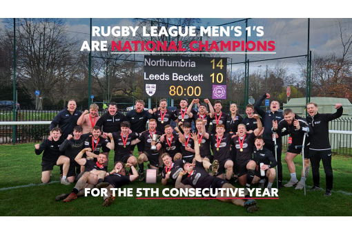 Northumbria’s Rugby League win BUCS National Championship